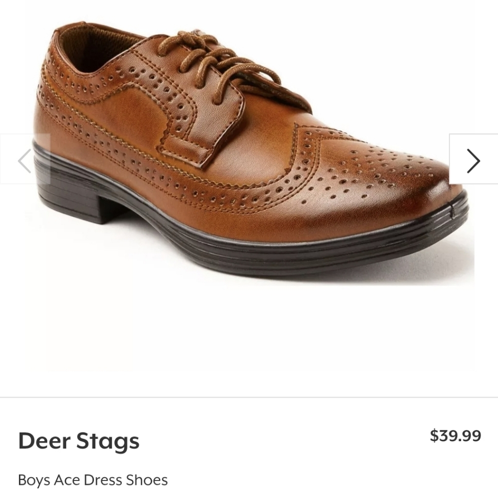 Ace style dress shoe by Deer Stag